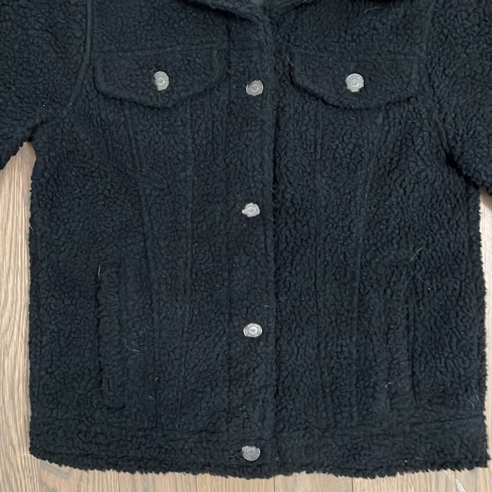 Hollister Teddy Button Up Jacket - Picture 3 of 5